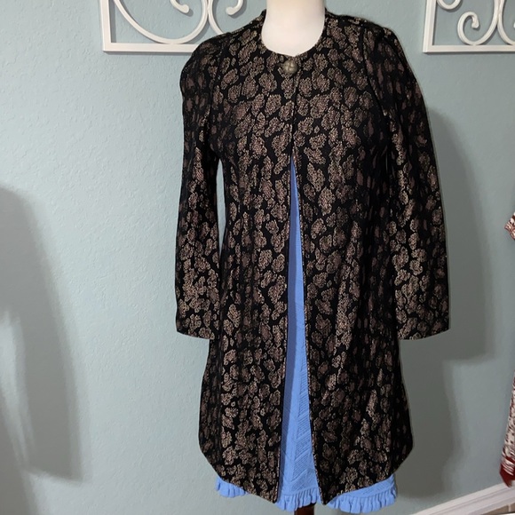 RARE Like new St John’s Knit leopard Blazer Jacket duster